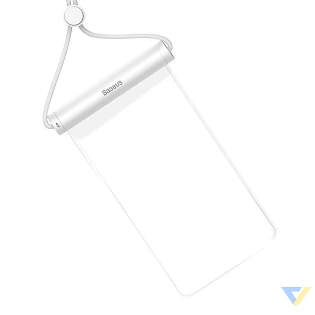 Waterproof phone case Baseus AquaGlide with Cylindrical Slide Lock (white) Waterproof cases