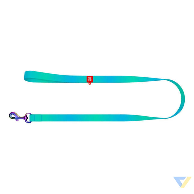 WAUDOG gradient nylon dog leash 15mm wide 122cm long blue Walking and transportation