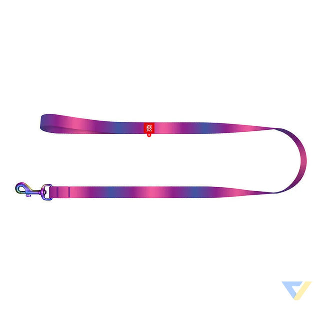 WAUDOG gradient nylon dog leash 15mm wide 122cm long purple Walking and transportation