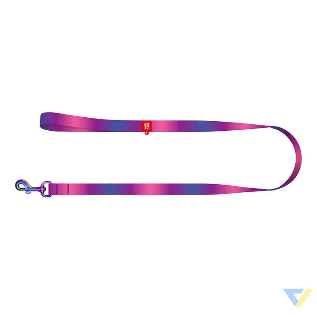 WAUDOG gradient nylon dog leash 20mm wide 122cm long purple Walking and transportation