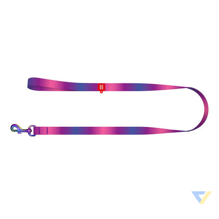 WAUDOG gradient nylon dog leash 20mm wide 122cm long purple Walking and transportation