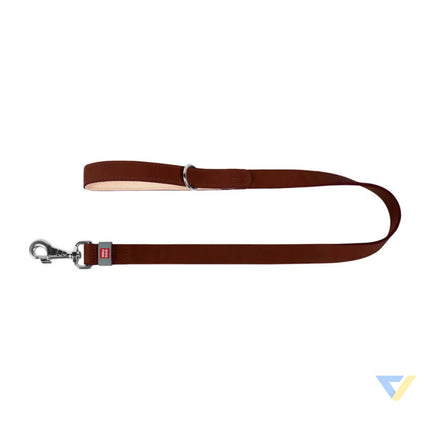 WAUDOG natural leather dog leash 14 mm wide 122 cm long brown Walking and transportation