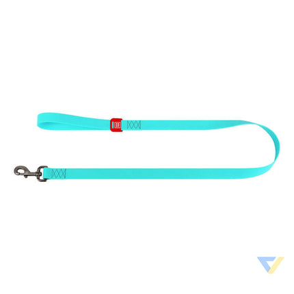 WAUDOG waterproof dog leash 20mm wide 183 cm long blue Walking and transportation