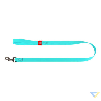 WAUDOG waterproof dog leash 20mm wide 183 cm long blue Walking and transportation