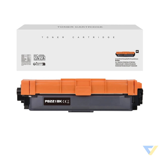 White Box Compatible Brother TN-221BK Toner Black-0