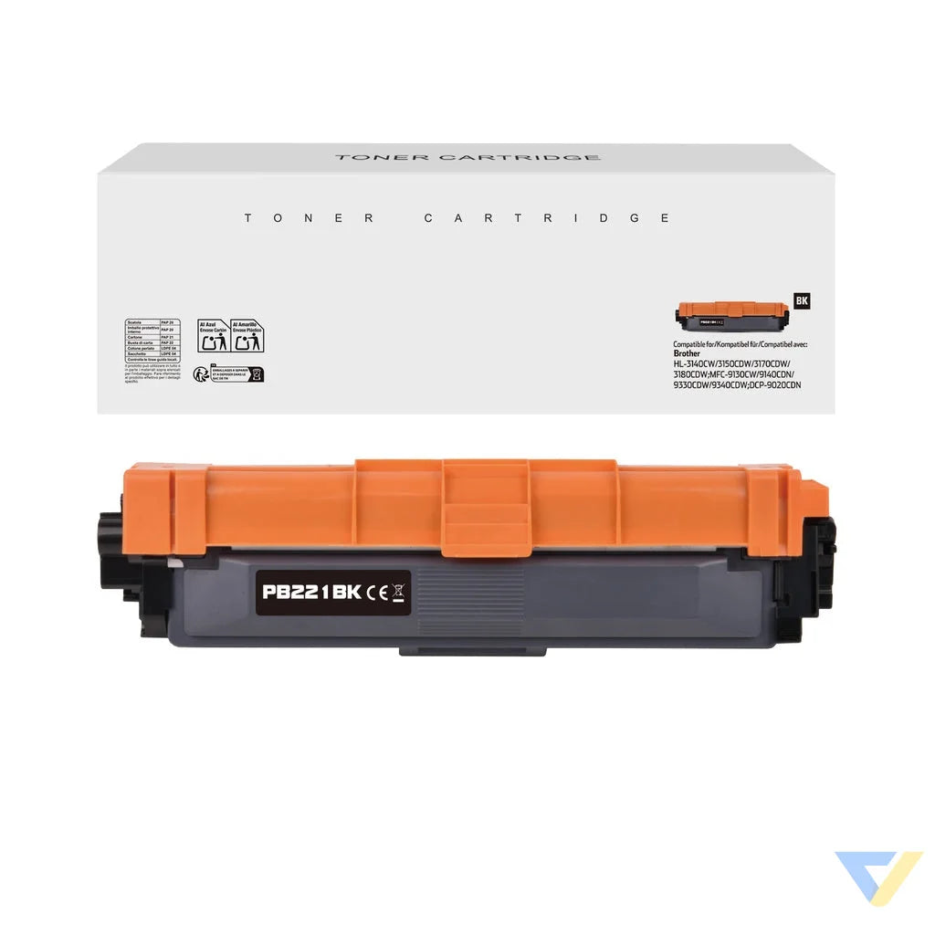 White Box Compatible Brother TN-221BK Toner Black-0