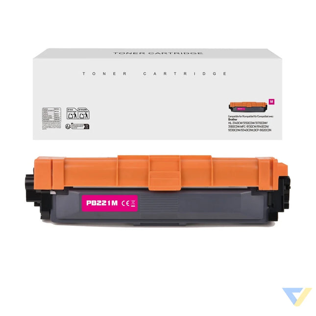 White Box Compatible Brother TN-221M Toner Magenta-0