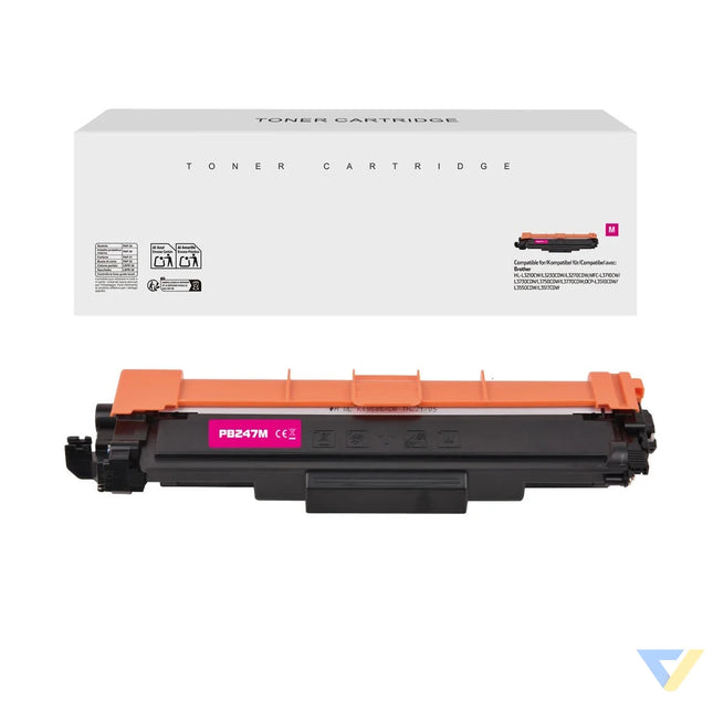 White Box Compatible Brother TN-247M Toner Magenta-0
