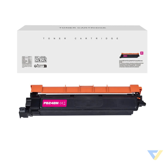 White Box Compatible Brother TN-248M Toner Magenta-0