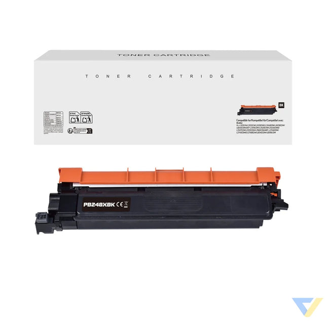 White Box Compatible Brother TN-248XLBK Toner Black-0