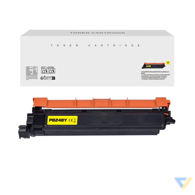 White Box Compatible Brother TN-248Y Toner Yellow-0