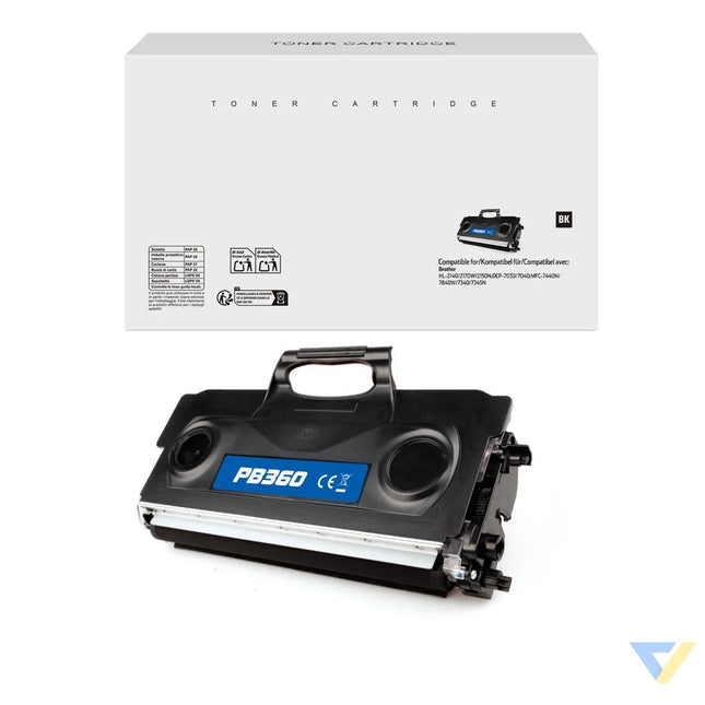 White Box Compatible Brother TN-360/TN-2120/TN-2175/TN-26J/TN-2150 Toner Mono-0