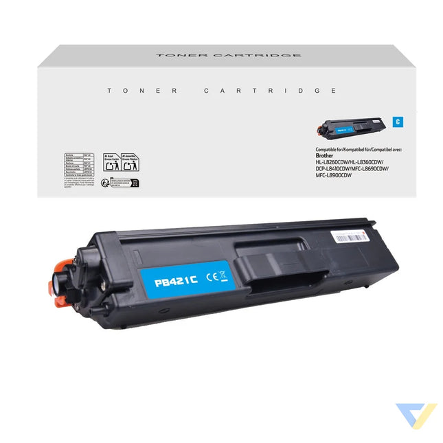 White Box Compatible Brother TN-421C/TN-441C Toner Cyan-0