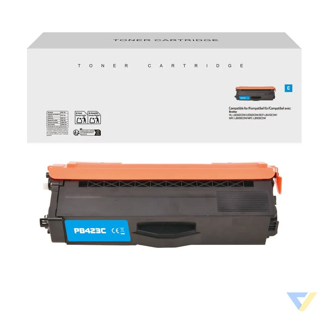 White Box Compatible Brother TN-423C Toner Cyan-0