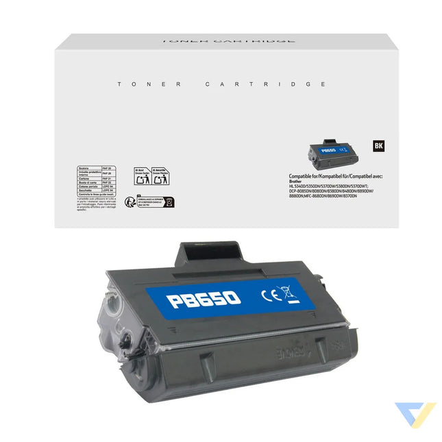 White Box Compatible Brother TN-650/TN-3280/TN-48J/TN-3290 Toner Mono-0