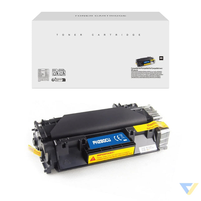 White Box Compatible HP CE505A/CF280A/CRG119/CRG719/CRG519/CRG319 Toner Mono-0