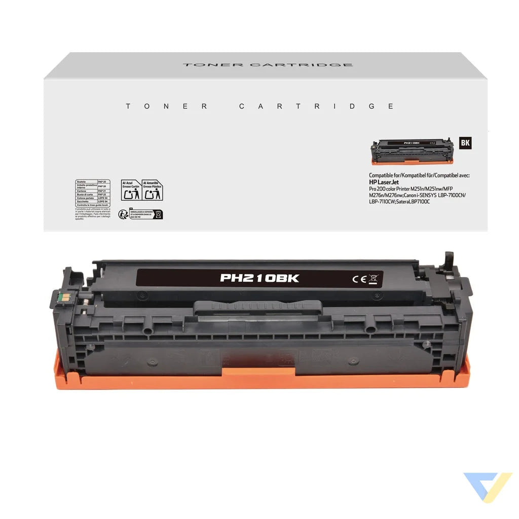 White Box Compatible HP CF210A/CRG131BK/CRG731BK/CRG331BK Toner Black-0