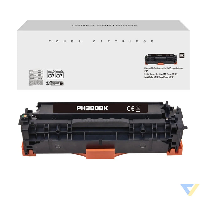White Box Compatible HP CF380A Toner Black-0