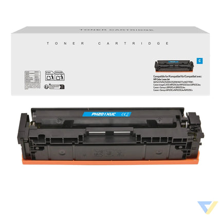 White Box Compatible HP CF401X/Canon 045H Toner Cyan-0