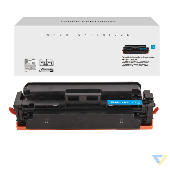 White Box Compatible HP CF411X Toner Cyan-0