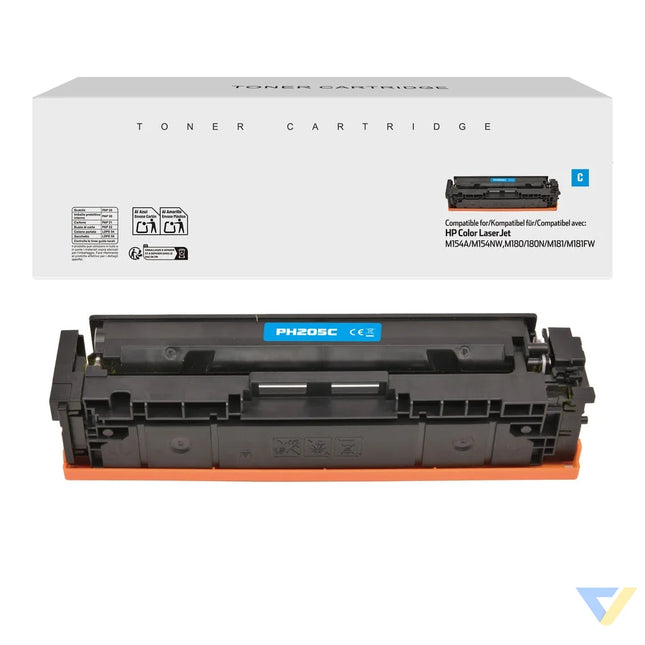 White Box Compatible HP CF531A Toner Cyan-0