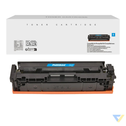 White Box Compatible HP CF541A/Toner 054 Cyan/CF401A/Cartridge 045 Cyan Toner Cyan-0