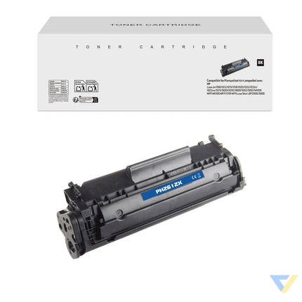 White Box Compatible HP Q2612A/CRG303/CRG703 Toner Mono-0