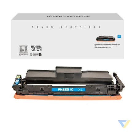 White Box Compatible HP W2201A Toner Cyan-0