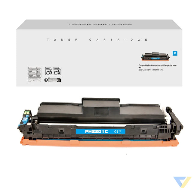 White Box Compatible HP W2201A Toner Cyan-0