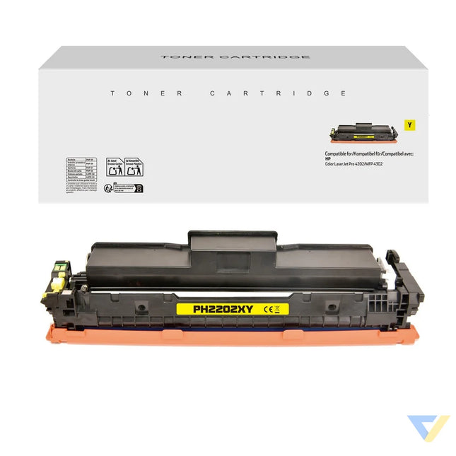 White Box Compatible HP W2202X Toner Yellow-0