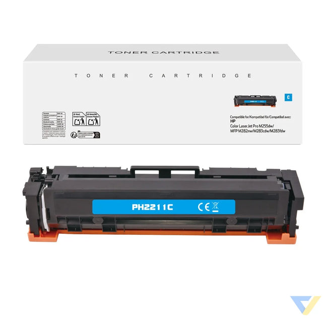 White Box Compatible HP W2211A(207A) Toner Cyan-0