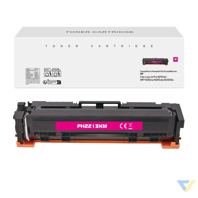 White Box Compatible HP W2213X(207X) Toner Magenta-0