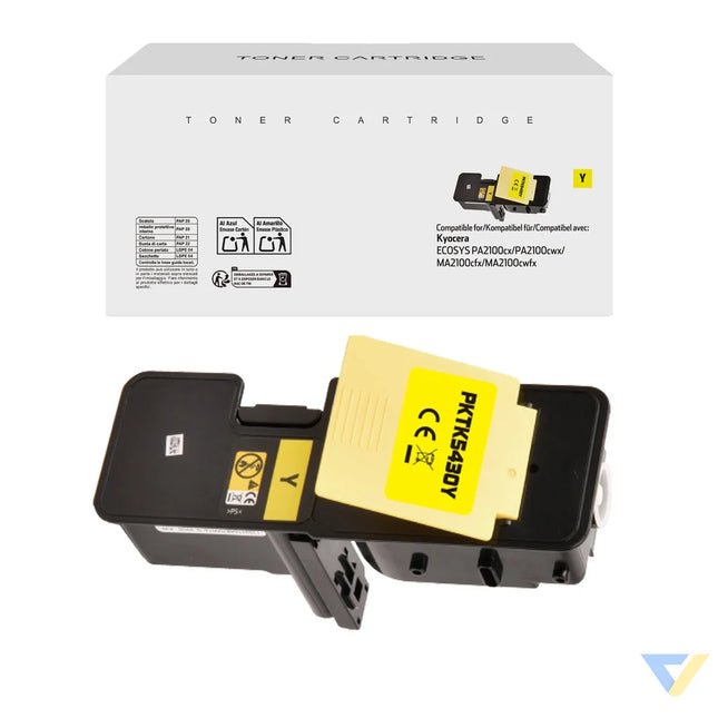 White Box Compatible Kyocera TK-5430Y Toner Yellow-0