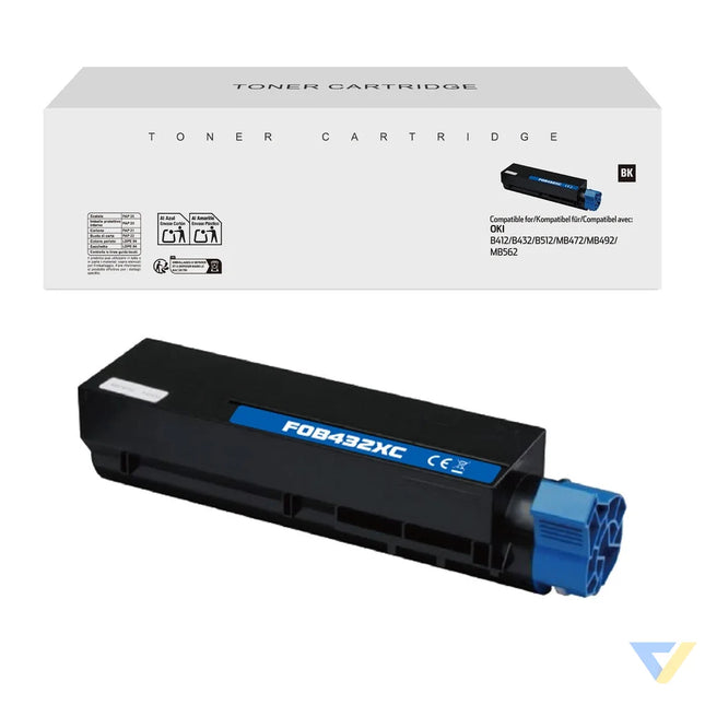 White Box Compatible OKI 45807105/45807106/45807107 Toner Mono-0