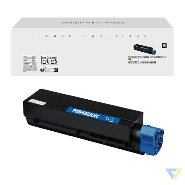 White Box Compatible OKI 45807110/45807111/45807112 Toner Mono-0