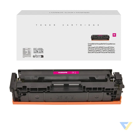White Box Remanufactured Canon Toner 055H Magenta/Cartridge 055H Magenta Toner Magenta-0