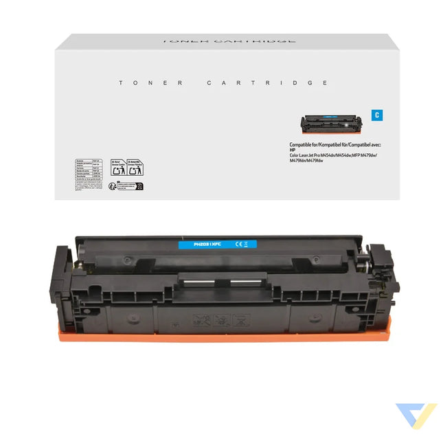 White Box Remanufactured HP W2031X(415X) Toner Cyan-0