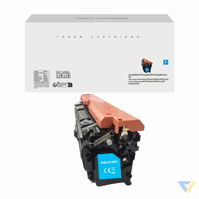 White Box Remanufactured HP W2121A(212A) Toner Cyan-0