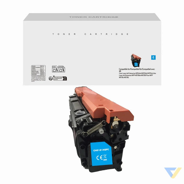 White Box Remanufactured HP W2121X(212X) Toner Cyan-0