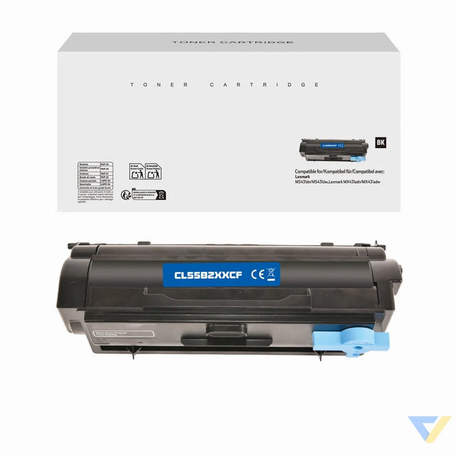 White Box Remanufactured Lexmark 55B2X00/55B2X0E Toner Mono-0