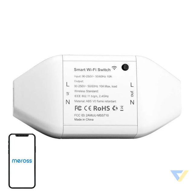 WiFi Smart Switch Meross MSS710 UN (Non HomeKit) Smart controllers