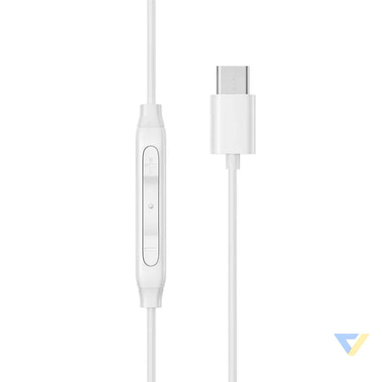 Wired Earphones Joyroom JR EC05 Type C (White) Wired