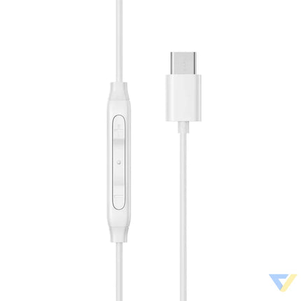 Wired Earphones Joyroom JR EC05 Type C (White) Wired