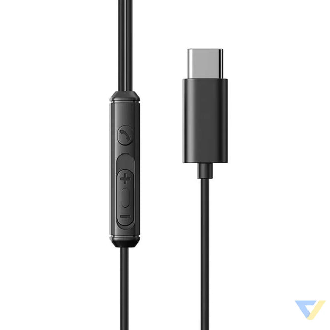 Wired Earphones JR EC07 Type C (Black) Wired