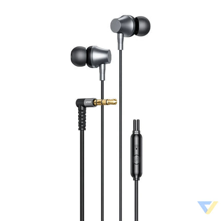 Wired in ear headphones VFAN M17 3.5mm jack (black) Wired