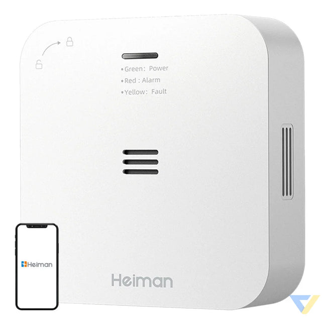 Wireless Alarm CO Heiman HM 720ES W Interlinked Sensors
