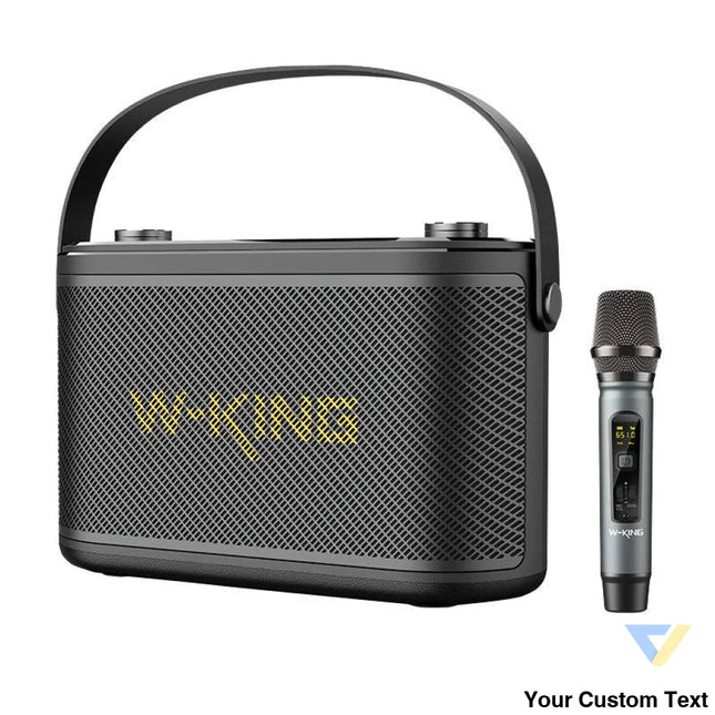 Wireless Bluetooth Speaker W KING H10 S 80W + microphone (black) Bluetooth portable speakers