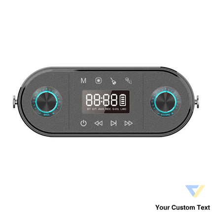 Wireless Bluetooth Speaker W KING H10 S 80W + microphone (black) Bluetooth portable speakers