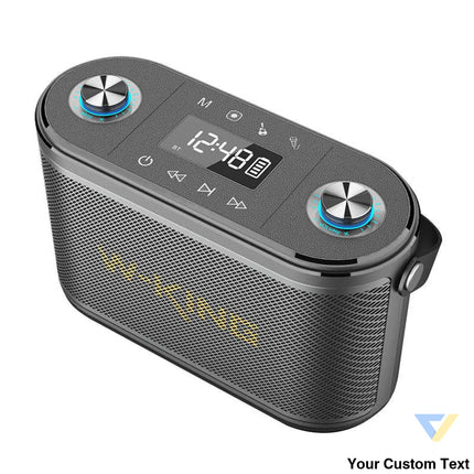 Wireless Bluetooth Speaker W KING H10 S 80W + microphone (black) Bluetooth portable speakers