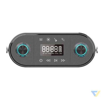 Wireless Bluetooth Speaker W KING H10 S 80W + microphone (black) Bluetooth portable speakers
